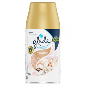GLADE SHEER VANILLA EMBRACE AUTOMATIC REFILL SPRAY LASTS UP TO 60 DAYS 269 ML